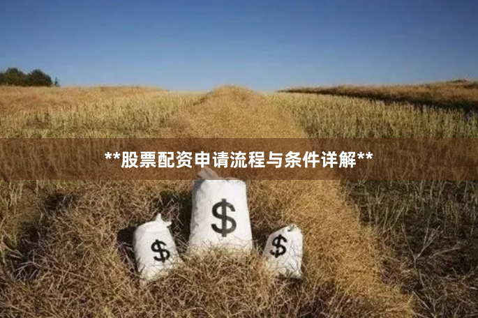 **股票配资申请流程与条件详解**